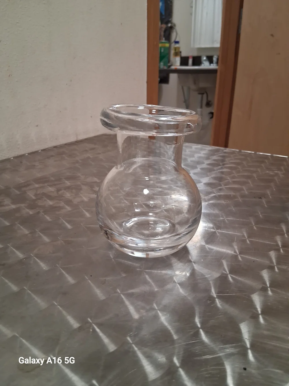 Clear Glass Bulb Vase - Home Accents